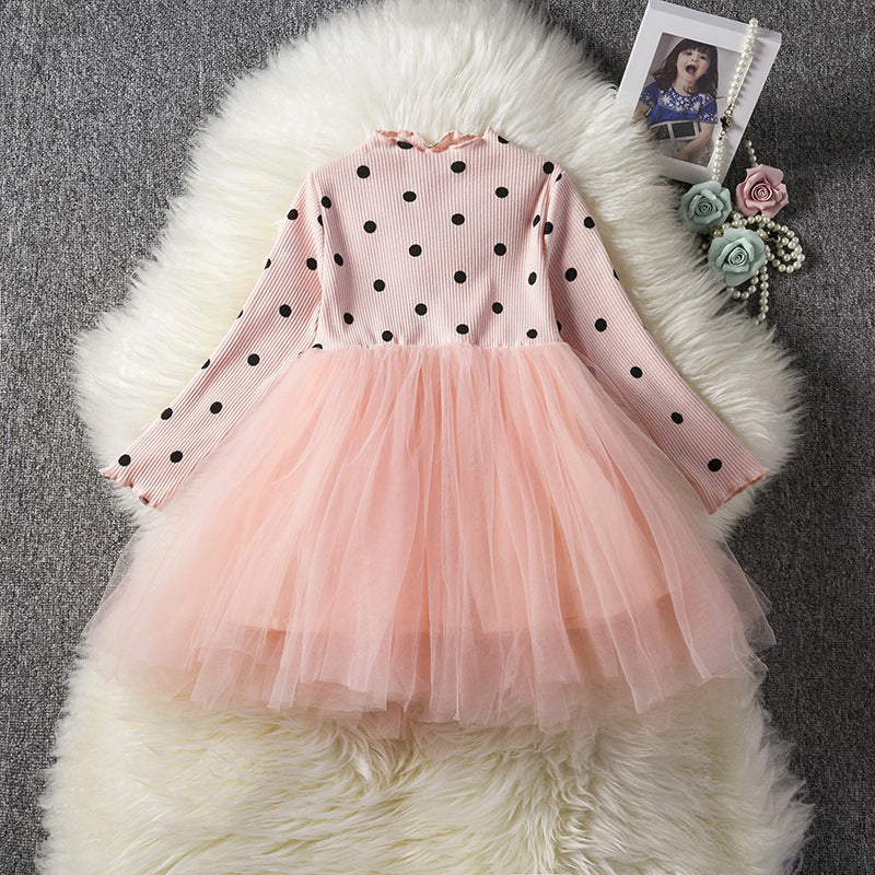 Polka Dot Princess Tulle Dress