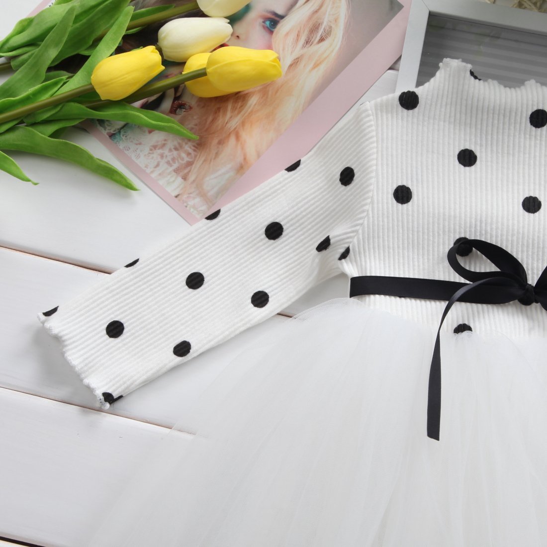 Polka Dot Princess Tulle Dress