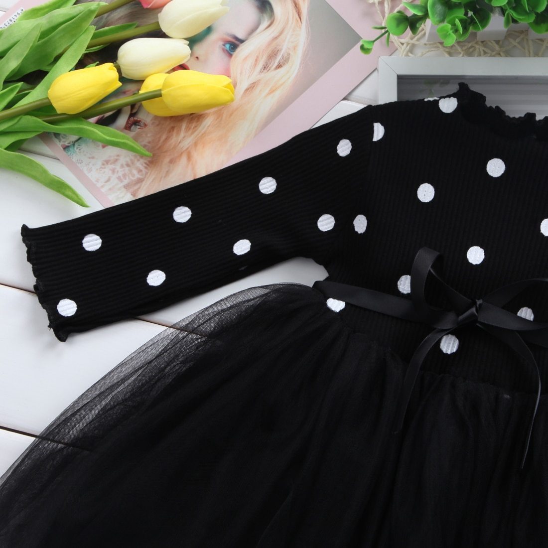 Polka Dot Princess Tulle Dress