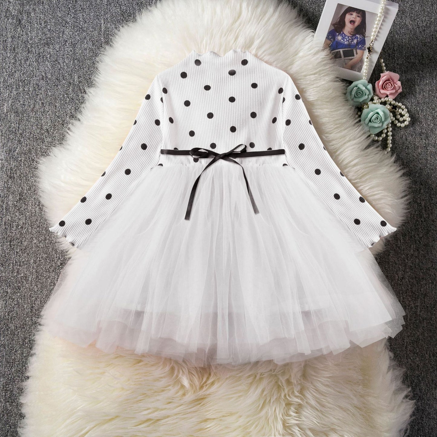 Polka Dot Princess Tulle Dress