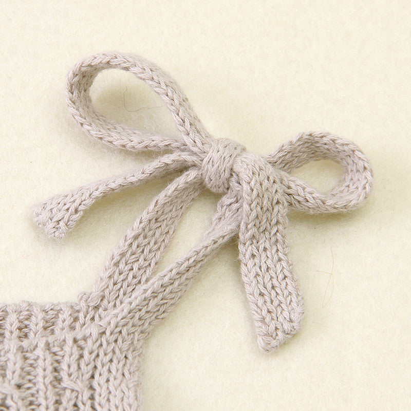 SweetKnit Ruffle Baby Romper