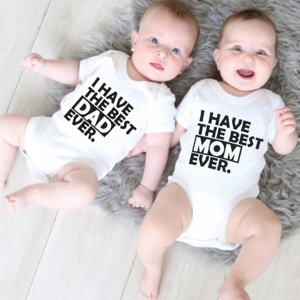 "I Have The Best Mom/Dad Ever" Onesie