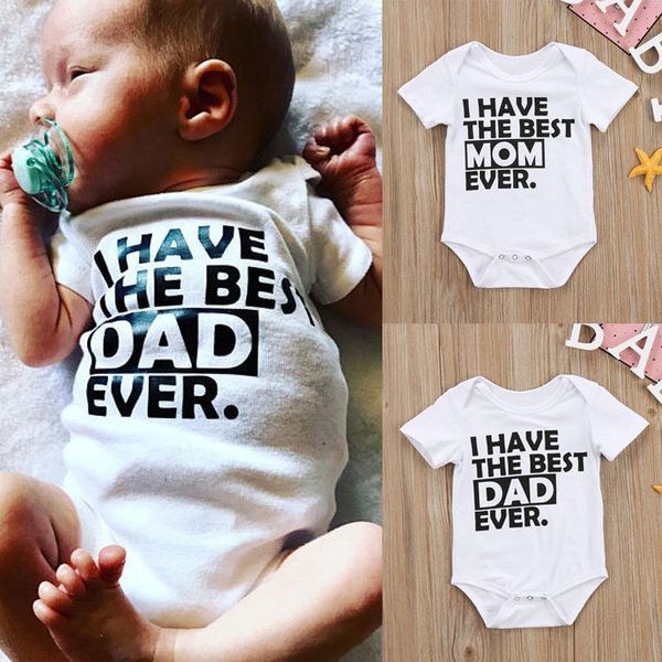 "I Have The Best Mom/Dad Ever" Onesie