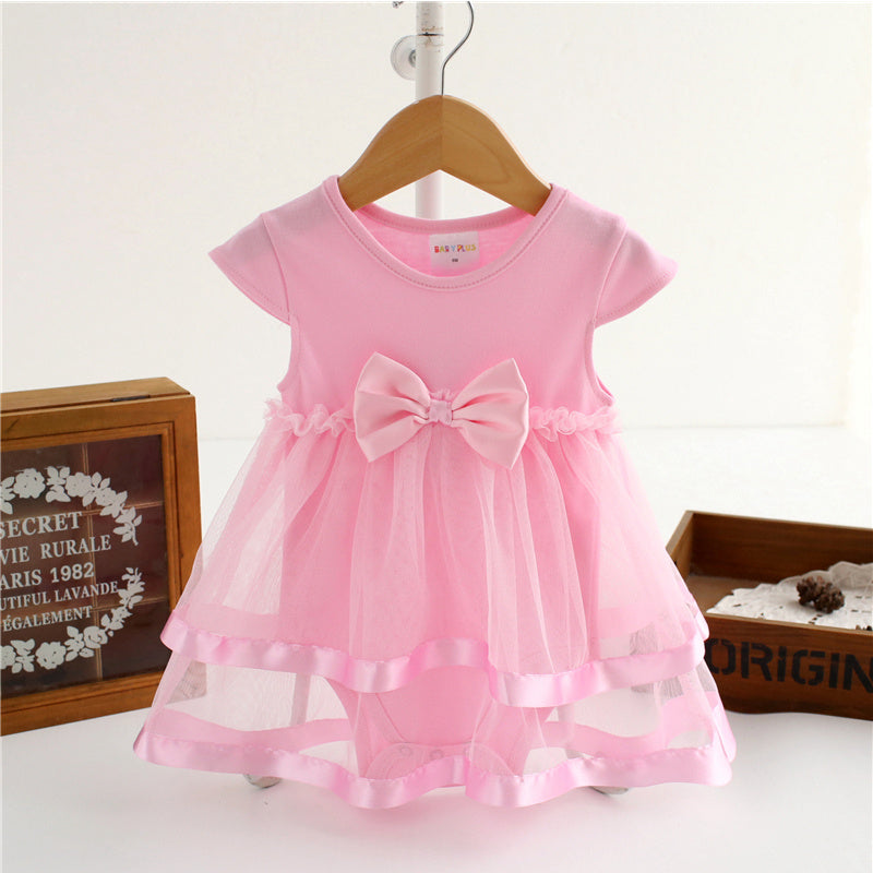 Twirl & Tulle Baby Dress Romper Dress