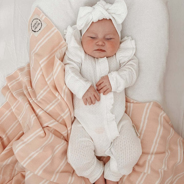 Baby Swaddle Gown & Hat Set
