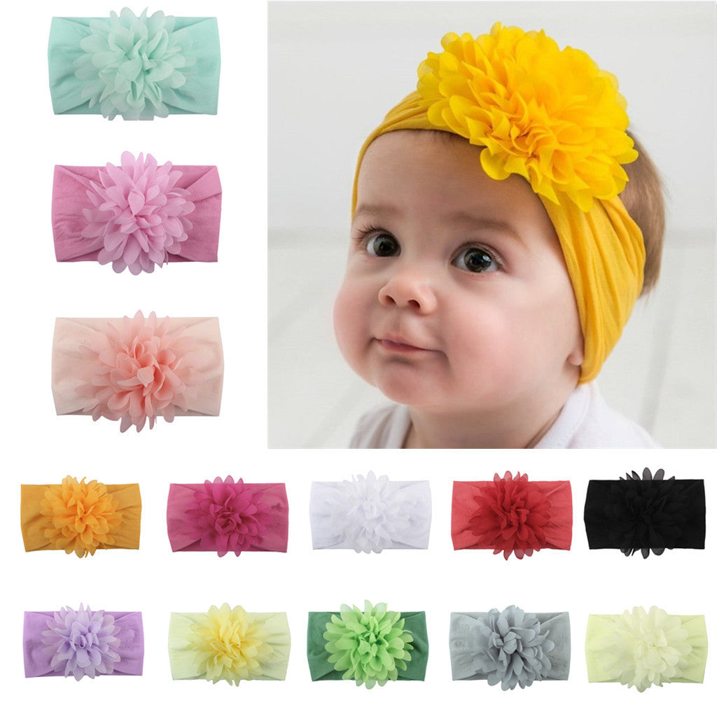 Baby Chiffon Flower Headband
