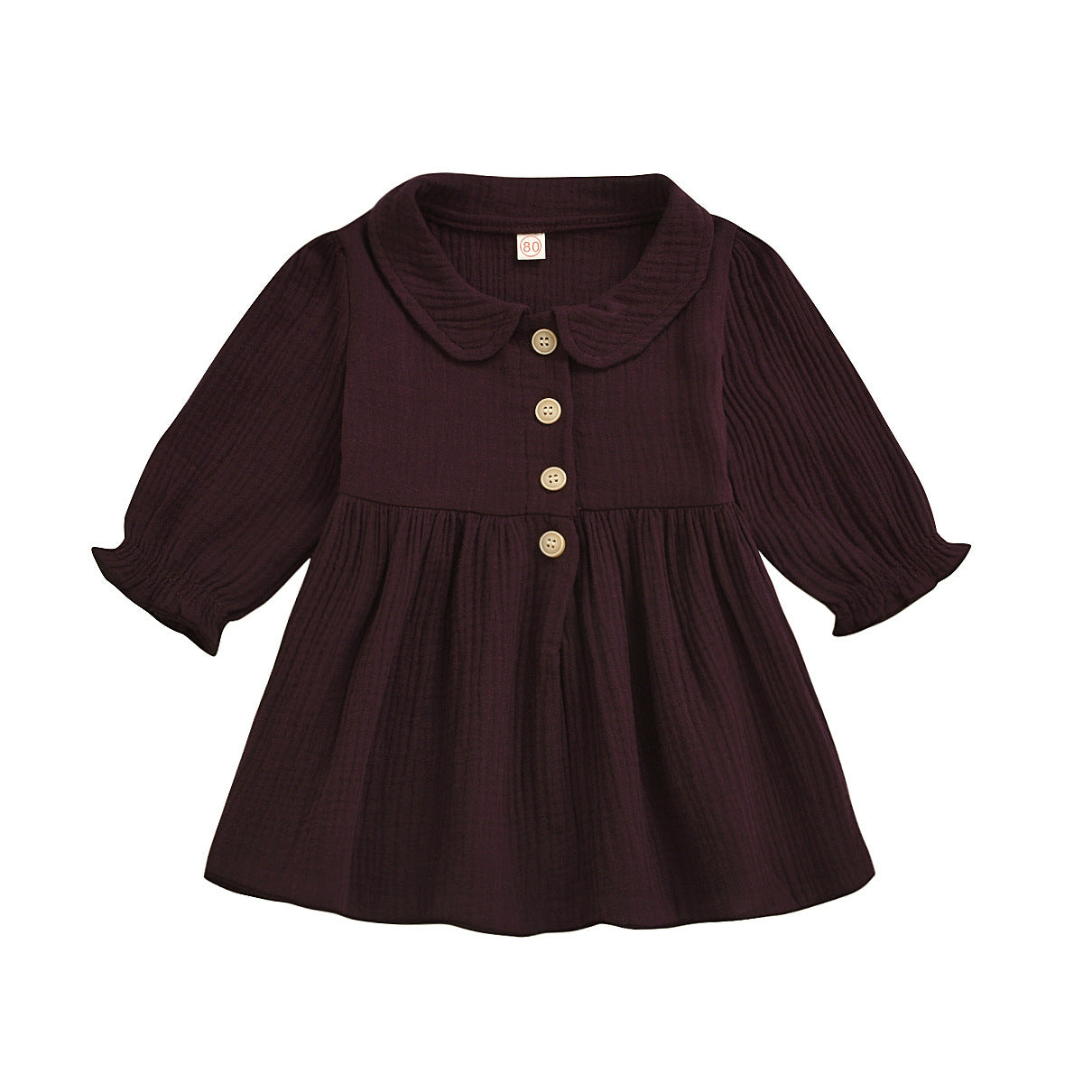 Whimsy Petal Baby Girl Cotton Tunic