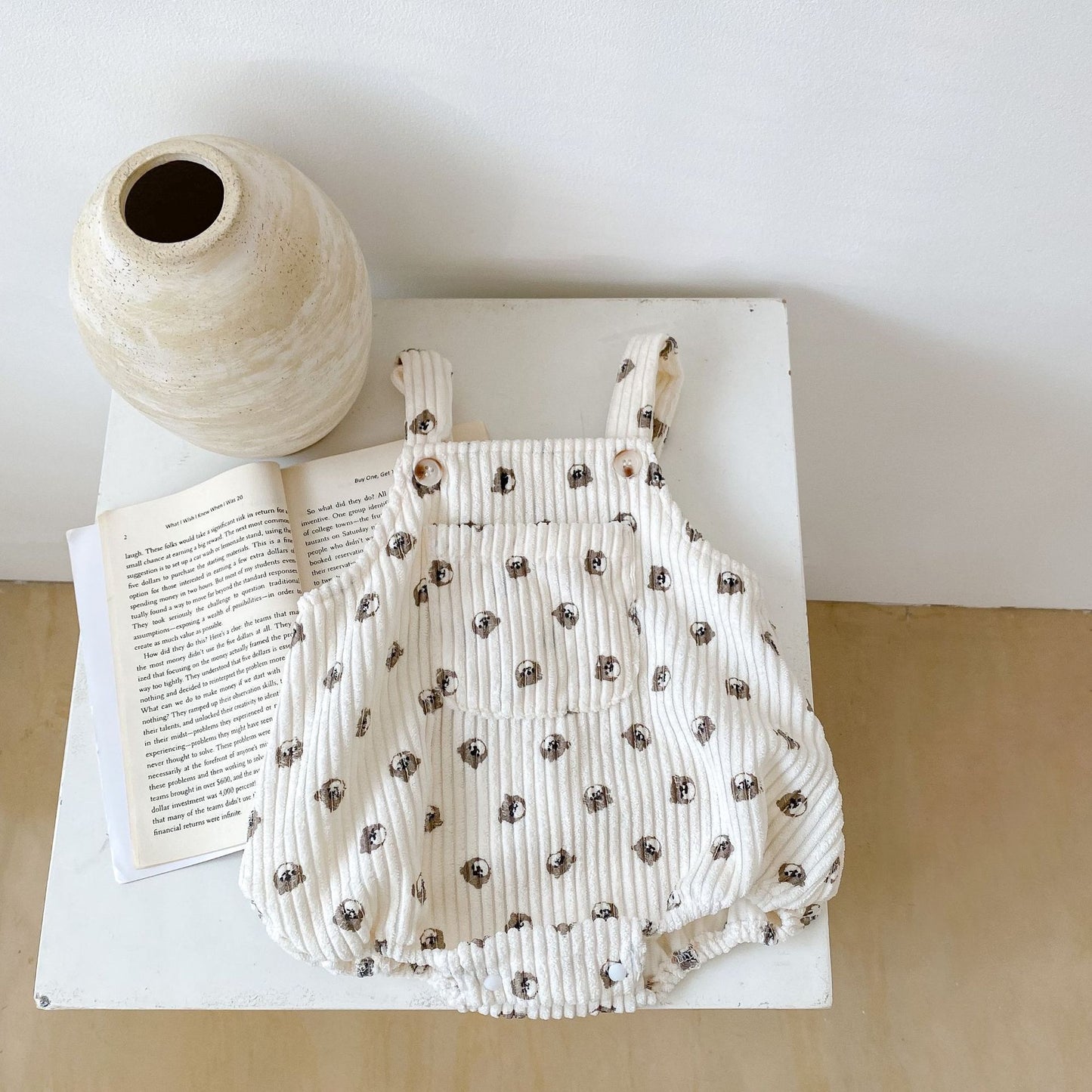 Printed Pattern Baby Cotton Romper