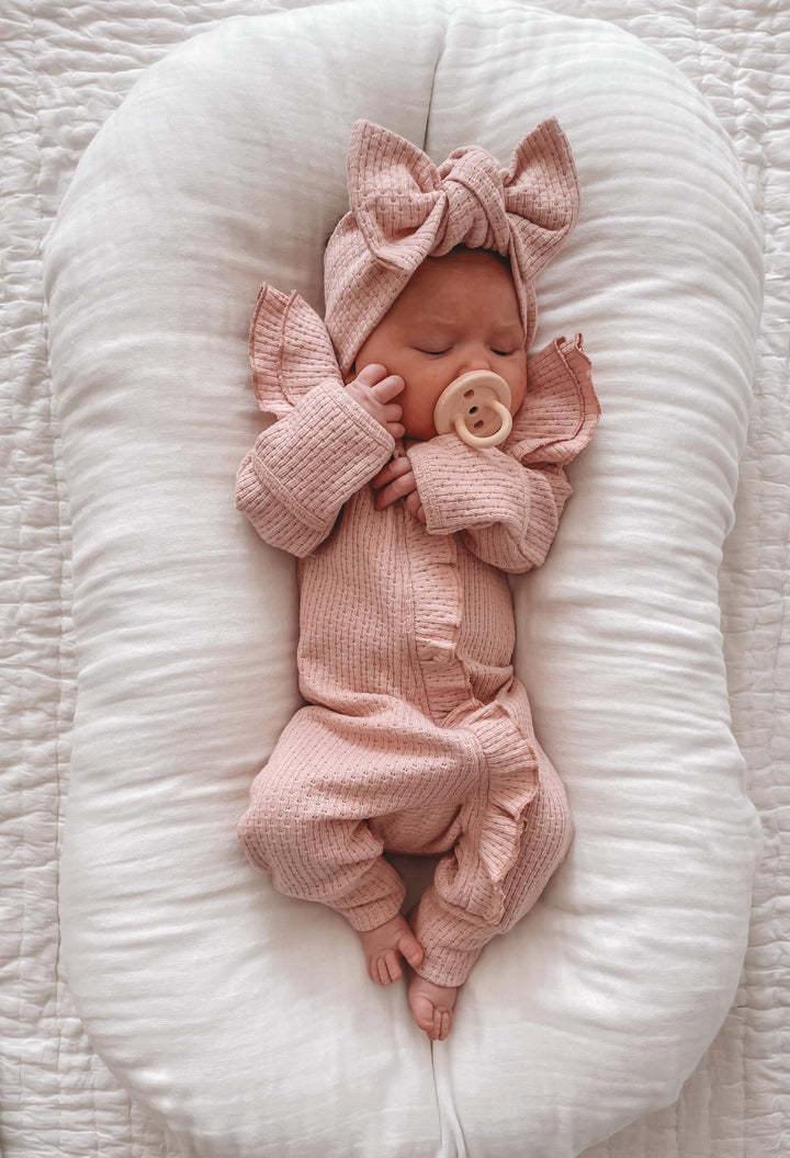 Baby Swaddle Gown & Hat Set