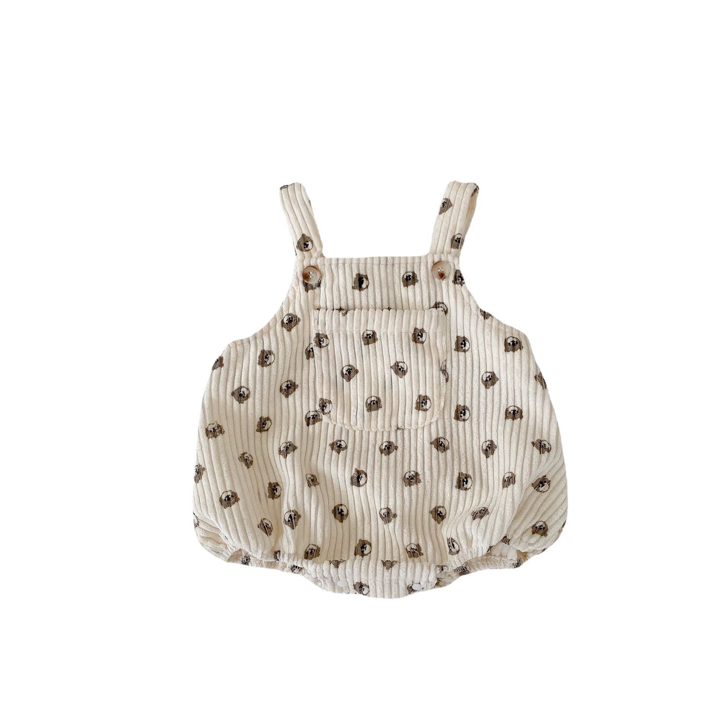 Printed Pattern Baby Cotton Romper