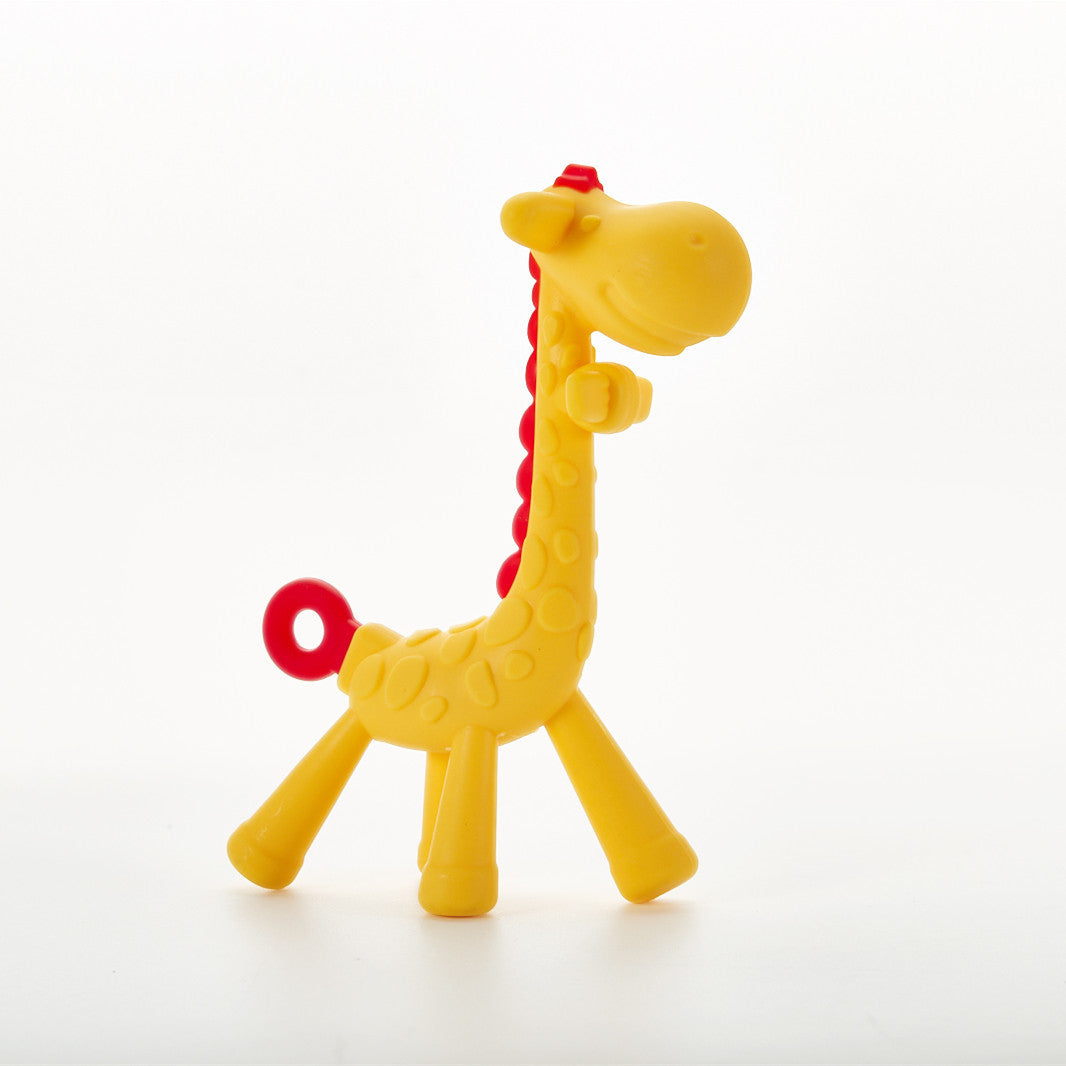 Giraffe Silicone Teether - Soothing Relief for Little Gums