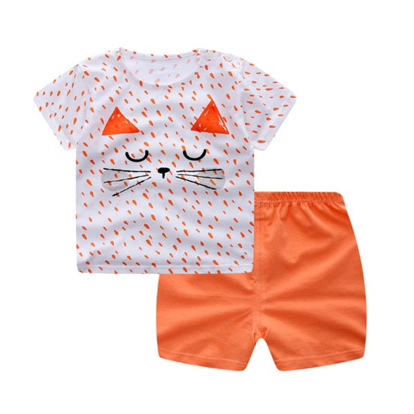 Character T-Shirt and Shorts 2-Piece Set