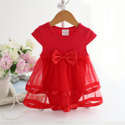 Twirl & Tulle Baby Dress Romper Dress