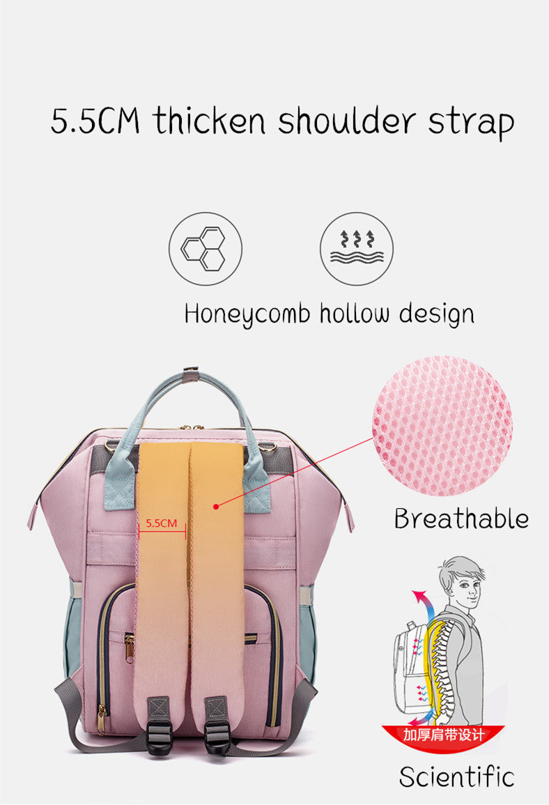 LEQUEEN Multifunctional Diaper Backpack