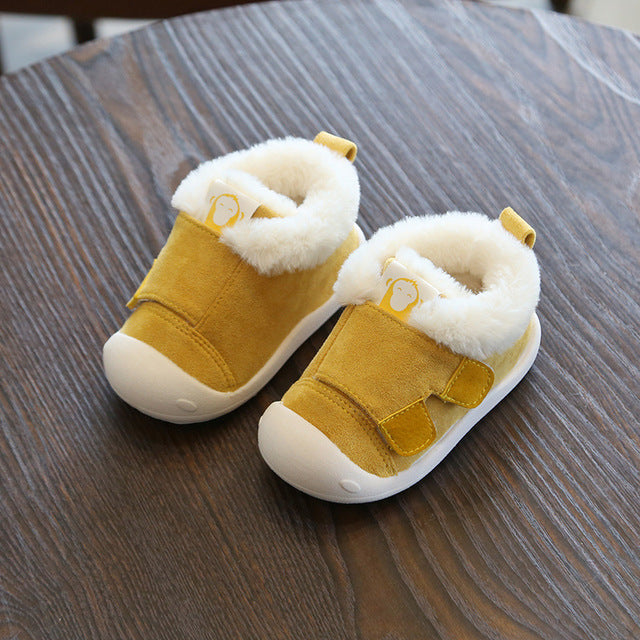 Cozy Monkey Toddler Winter Shoes