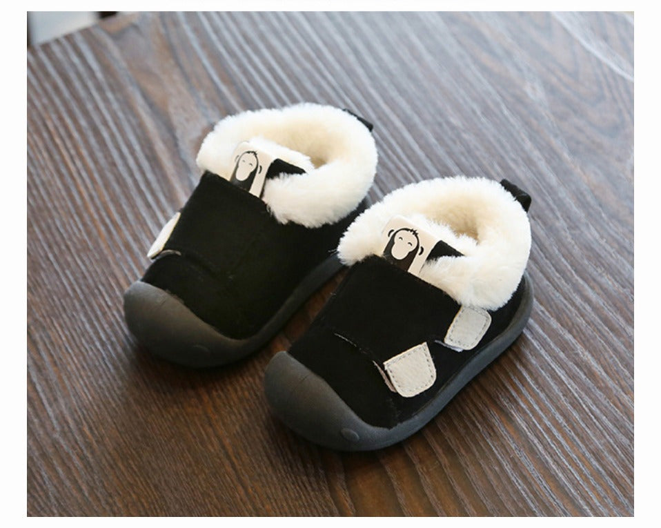 Cozy Monkey Toddler Winter Shoes