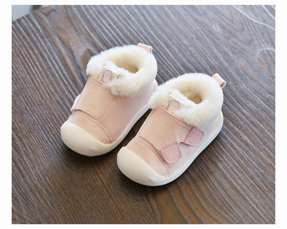 Cozy Monkey Toddler Winter Shoes