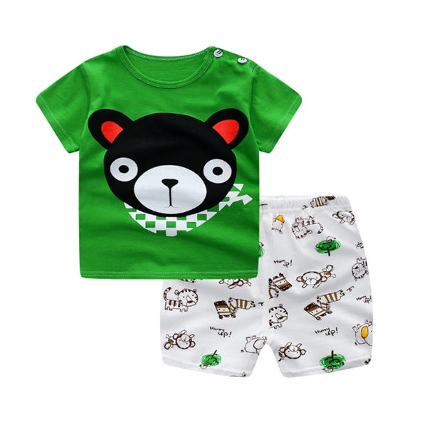 Character T-Shirt and Shorts 2-Piece Set