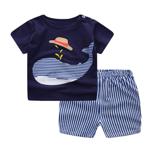 Character T-Shirt and Shorts 2-Piece Set