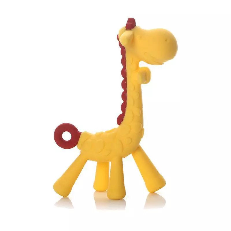 Giraffe Silicone Teether - Soothing Relief for Little Gums