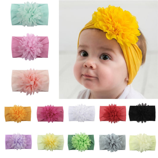 Baby Chiffon Flower Headband
