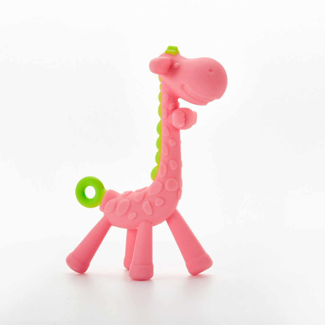 Giraffe Silicone Teether - Soothing Relief for Little Gums