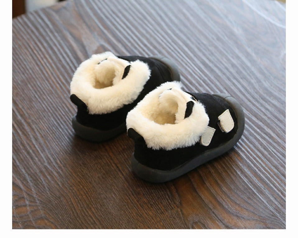 Cozy Monkey Toddler Winter Shoes