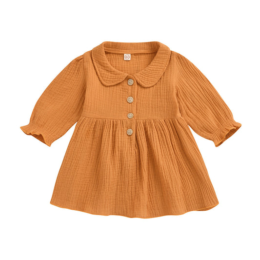 Whimsy Petal Baby Girl Cotton Tunic