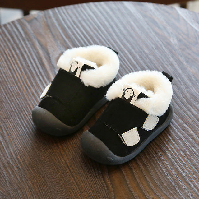 Cozy Monkey Toddler Winter Shoes