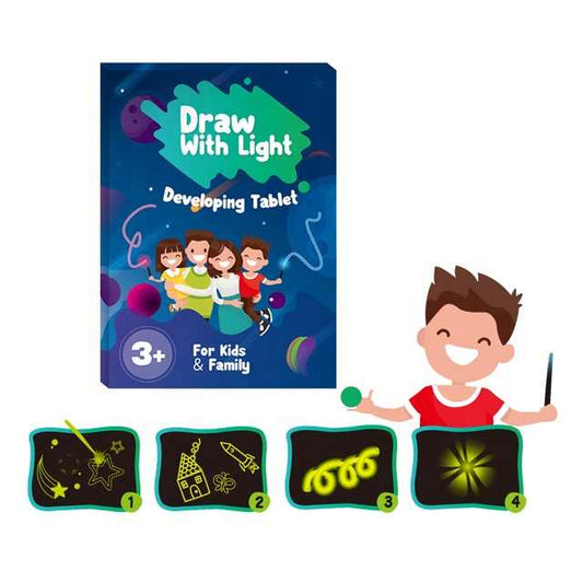 Draw with Light: Developing Tablet